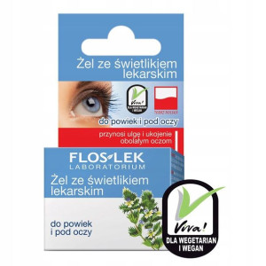 Floslek Żel Pod Oczy Ze Świetlikiem Lekarskim 10g