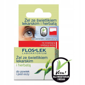 Floslek Żel Pod Oczy Ze Świetlikiem I Herbatą 10g