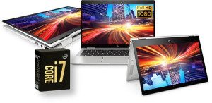 Hp Elite X360 I7-quad 8gen 16gb 120ssd Ips W10 W11