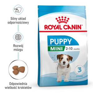 ROYAL CANIN Mini Puppy Karma Sucha Dla Szczeniąt Od 2 Do 10 Miesiąca Życia 