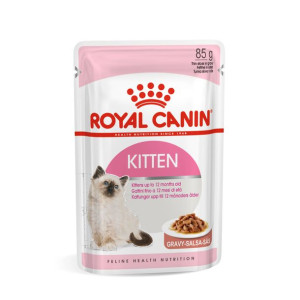 ROYAL CANIN Kitten Instinctive w sosie karma mokra w sosie dla kociąt do 12