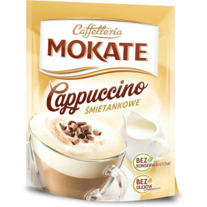 Mokate Kawa Cappuccino Śmietankowa 110g - 8 Sztuk