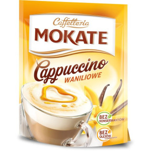 Mokate Kawa Cappuccino Waniliowa 110g - 4 Sztuki