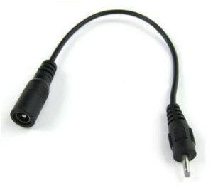 Adapter gniazdo 2.1/5.5 - wtyk 1.3/3.5