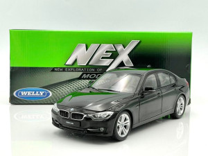 BMW 335i (F30) - 2012, black Welly 1:18