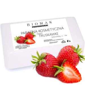 Biomak parafina kosmetyczna o zapachu truskawki