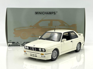 BMW M3 E30 - 1987, white Minichamps 1:18