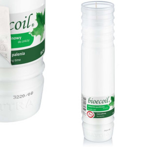 24cm Wkład parafinowy do zniczy bioecoil 5dni BIO5