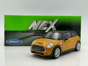 Mini Cooper Hatch - 2015, orange Welly 1:18