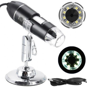Mikroskop Cyfrowy Usb 2mp 8led 1600xp Prezent Syna Córki Święta