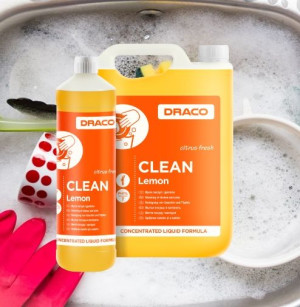 Clean Lemon Bardzo Wydajny Płyn do Naczyń 5L= 250L Bardzo wydajny