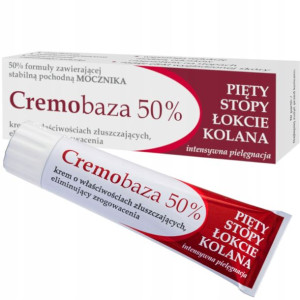 CREMOBAZA 50% krem z mocznikiem na zrogowacenia