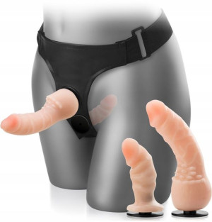 Dwustronny Strap-on Sex Proteza Dildo Penis Dong