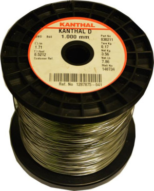 Drut oporowy KANTHAL D 1,0 mm 10 m do styropianu