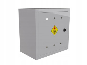 Skrzynka Gazowa Szafka 40x40x25 Gaz Szara