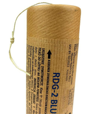 Świeca Dymna - Niebieska - Zawleczka - Rdg-2-Blue - Ark-O