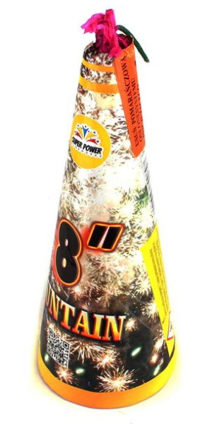 Wulkan / Fontanna 8" - Crackling - F20803C - Superpower