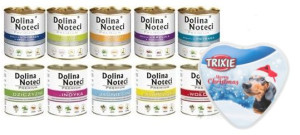 Dolina Noteci Premium Mix 30x800g 10 Smaków + TRIXIE Xmas Cookie Heart dla