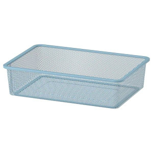 IKEA TROFAST Siatkowe pudełko szaroniebieski 42x30x10 cm