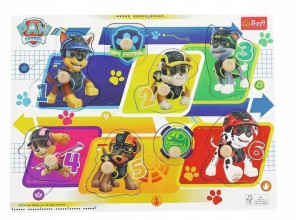 Puzzle Trefl Medium Drew 61630 Paw