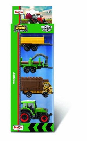 Maisto 12563 Traktor W Zestawie 25631