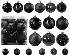 Bombki Choinkowe Zestaw Komplet Dekoracje Xxl