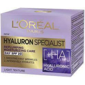 L`Oreal Paris Hyaluron Specialist, krem do twarzy na dzień SPF20  50 ml