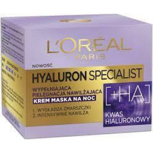 L’Oreal Paris Hyaluron Specialist, krem - maska na noc wypełniająca  50ml