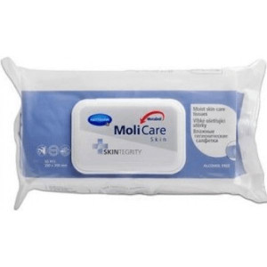 Molicare Skin, wilgotne chusteczki oczyszczające, 50 szt.