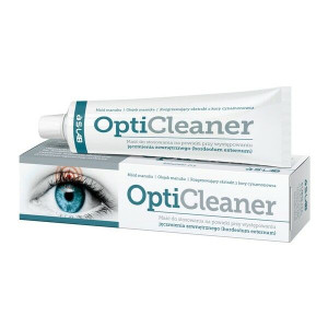 OptiCleaner, maść na powieki przy wyst. jęczmienia zewnęt. i gradówki, 15 g