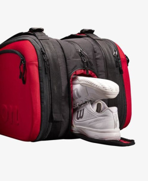 Torba Wilson SUPER TOUR CLASH v2.0  x 15 black/red