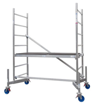 Rusztowanie aluminiowe Krause ClimTec 3m +koła 125
