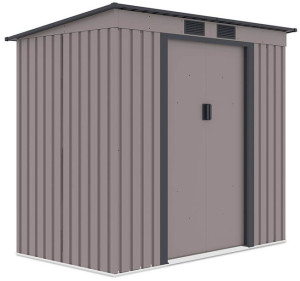 Domek Gospodarczy Do Ogrodu Oregon 7x4 Warm Grey