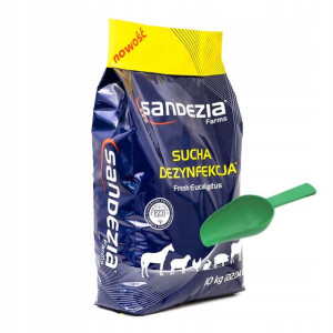 Sandezia sucha dezynfekcja 10kg + łopatka gratis