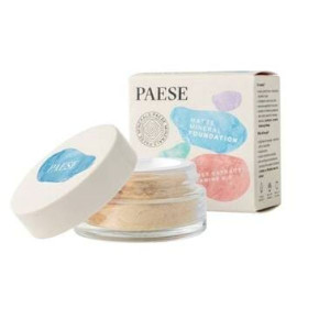 PAESE podkład mineralny rozświetlający, 200N LIGHT BEIGE