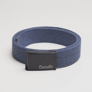 Pasek parciany bawełniany jeans PB08 105cm