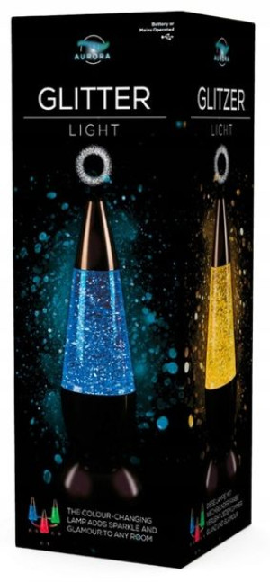 Glitter Light the colour - changing lamp - lampka