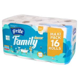 Pap.toaletowy Grite Family A'16 (3 Warstwowy)