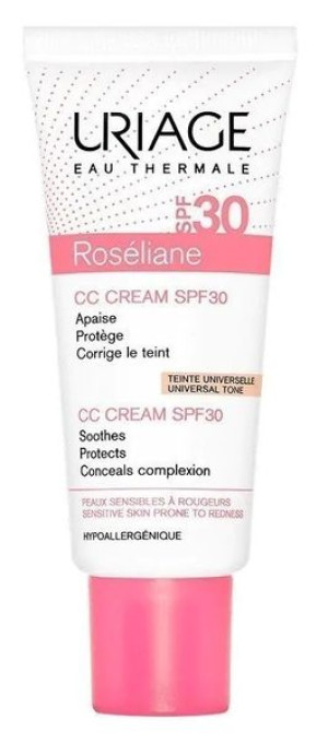 Uriage Roseliane CC krem tonujący SPF30 40ml - Długi termin ważności!