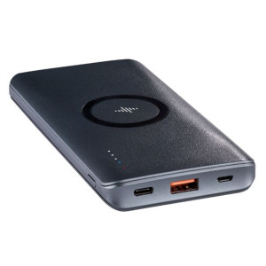 Powerbank indukcyjny GÖTZE & JENSEN Golden Line Power SZARY 10000MAH