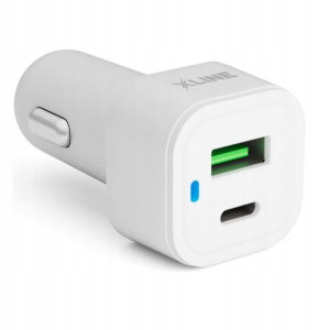 Ładowarka Samochodowa X Line Qc3 18w + Pd3 18w Cc301w