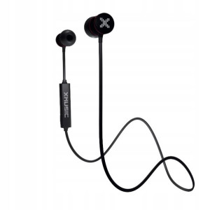 Słuchawki Bluetooth Xmusic Bte601k + Etui Czarne