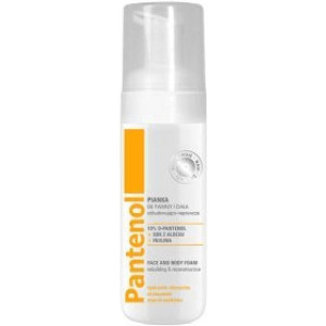 Pantenol, pianka do twarzy i ciała, odbudowująco-naprawcza, 150 ml