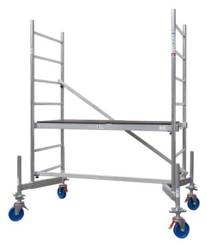 Rusztowanie aluminiowe Krause ClimTec 3m + koła 150 mm