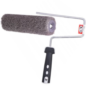 Zestaw Wałek Do Gładzi Szary Olejnik 18cm + Rączka