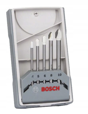 Bosch Zestaw Wierteł Do Płytek Cyl-9 5 Sztuk