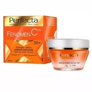 Perfecta Fenomen C, krem n/d i n/n 30+, energia i detox, nawilżenie, 50 ml