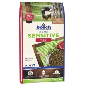 BOSCH Sucha karma dla psa sensitive jagnięcina i ryż 15kg