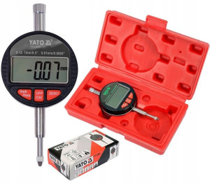 Yato Czujnik Zegarowy Elektroniczny 0,01/0-12,7mm
