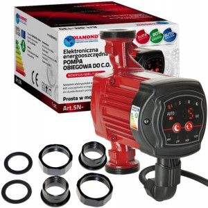 Diamond Pompa Obiegowa C.o Elektroniczna 25-60/180